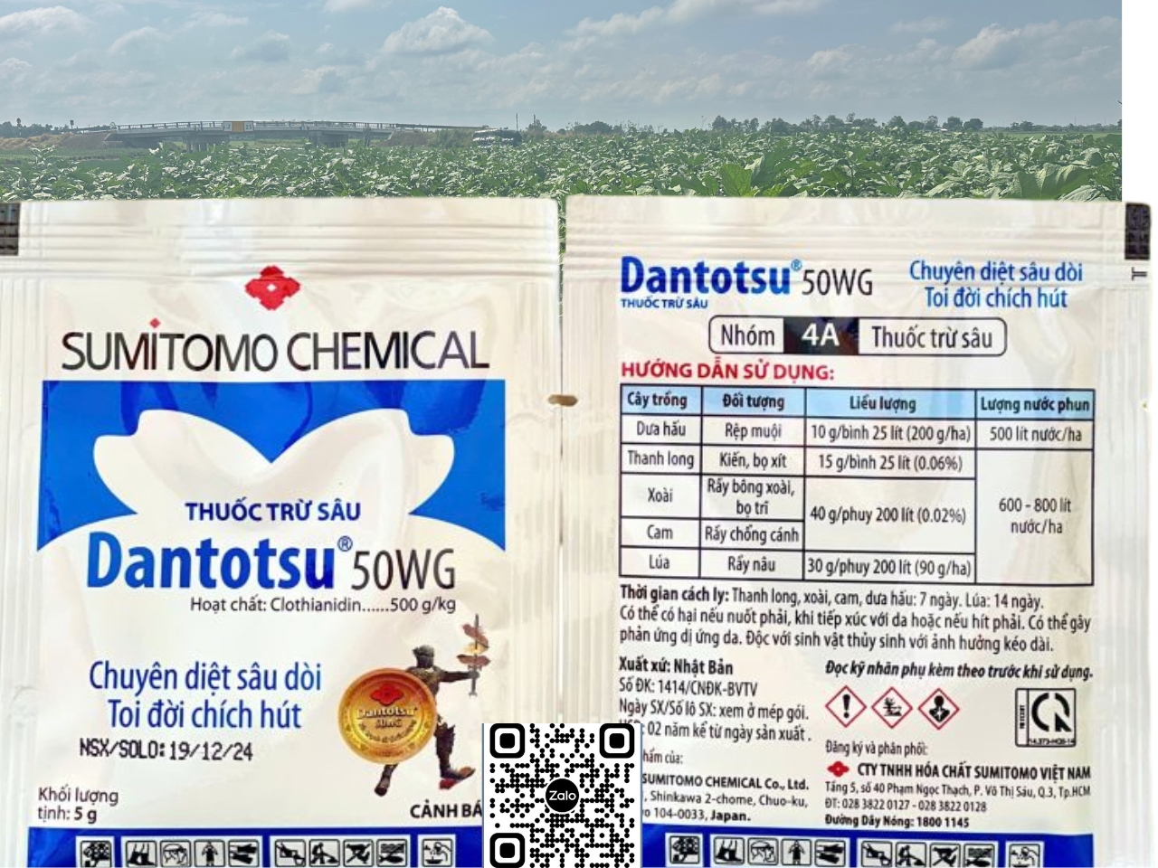 Dantotsu 50WG - 5gr (2h x 250 goi)