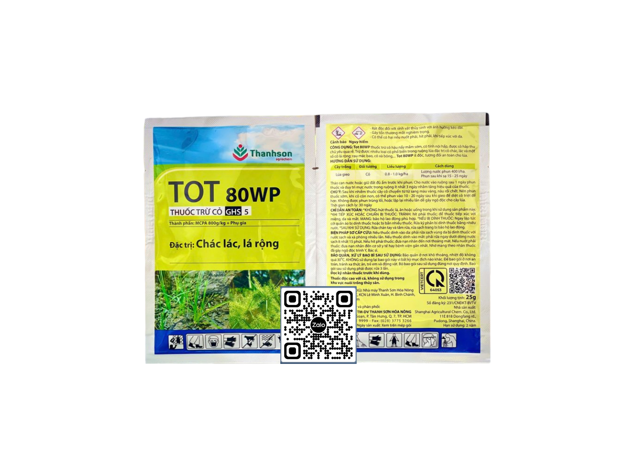 TOT 80WP - 25gr x 400 gói