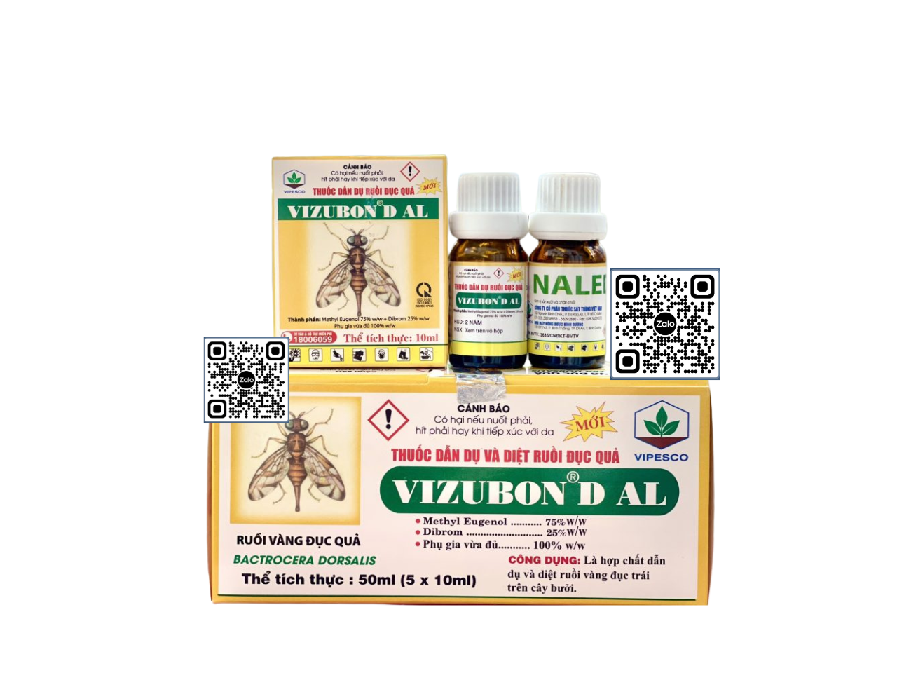 Vizubon D - 10ml (40h x 5 chai)