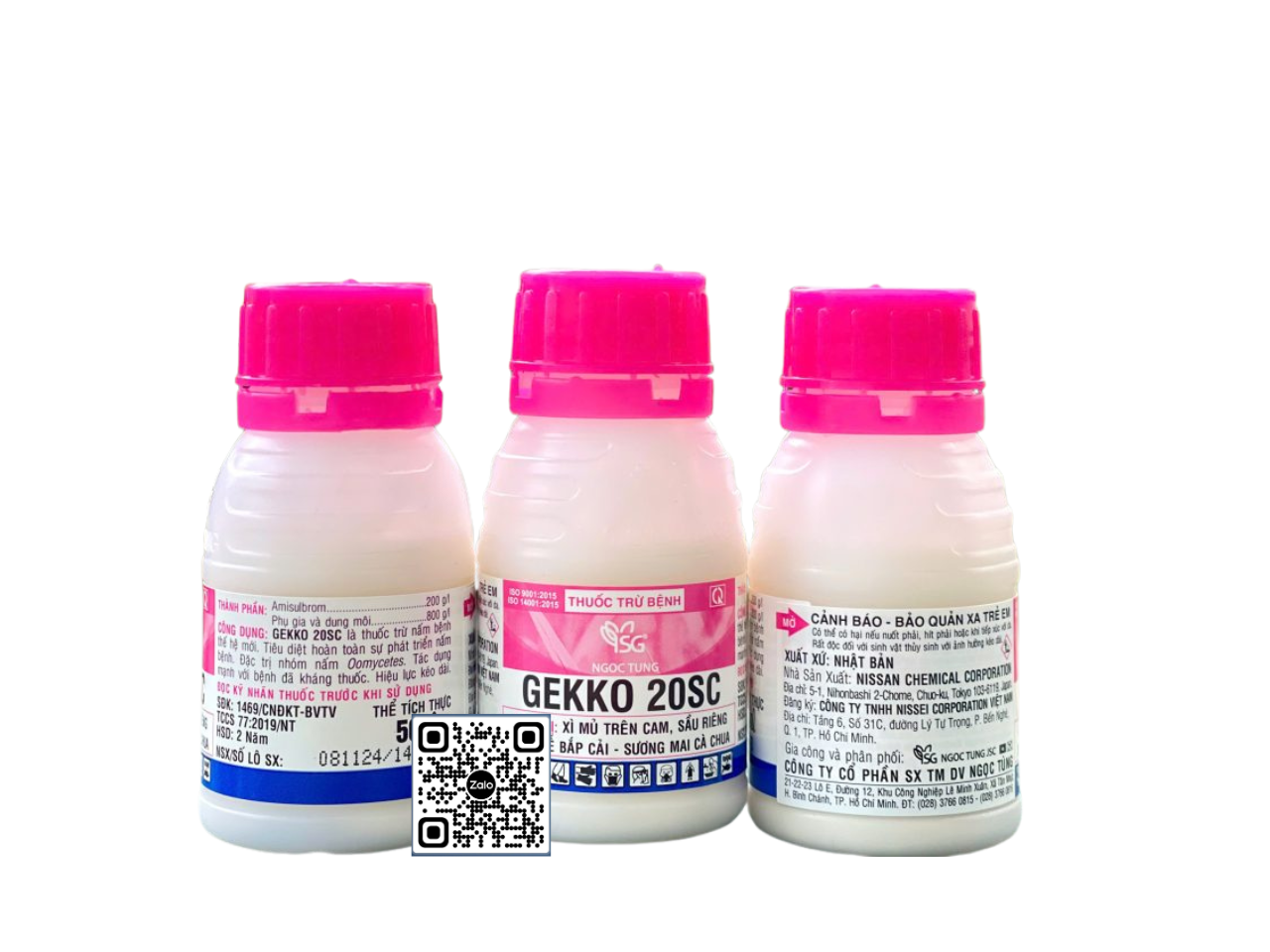 Gekko 20SC - 50ml x 100 chai